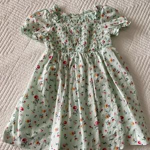 GAP Toddler Smocked Puffed Sleeve Dress 4T